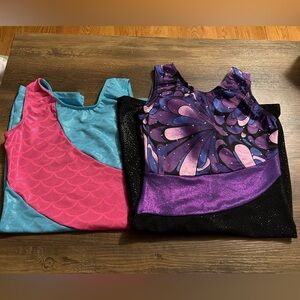 Girl’s Gymnastic Leotard set 9-10y.o.